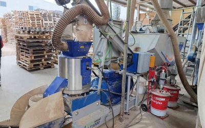 Ampliación de Planta de Pellets en ARCADIA: Innovación y Sostenibilidad con la Peletizadora PLT1000