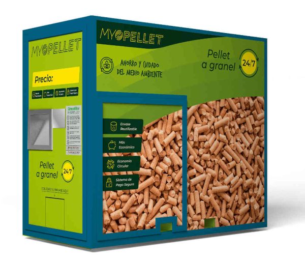 Dispensador Automático MYOPELLET: Innovación en Suministro de Pellet a Granel