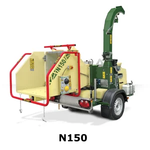 Astilladora N150 para madera y biomasa, astillado profesional previo al peletizado