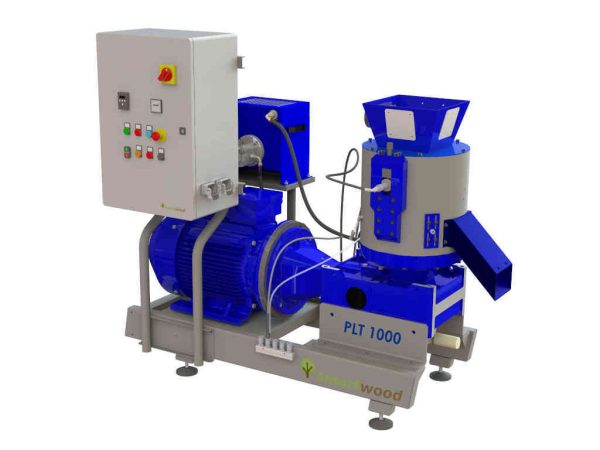 Equipo de peletizado industrial. Peletizadora PLT1000