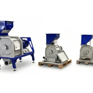 Molinos Refinadores Serie RC para peletización o reducción de granulometría del material para otros procesos productivos