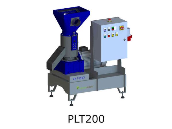 Peletizadora PLT200. Máquina individual para fabricación de pellet