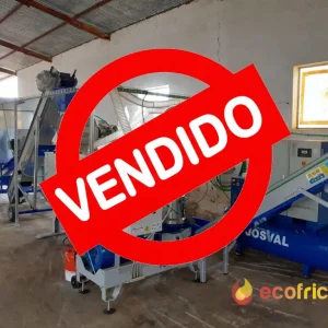 Planta Media 2 PLT400 Reacondicionada (250 kg/h) y Sistema Ensacado Manual PKG-VBR