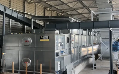 Secaderos de bandas: eficiencia y calidad en el secado de biomasa para pellets