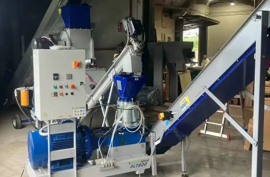 Planta de Peletizado Carpintería Experta