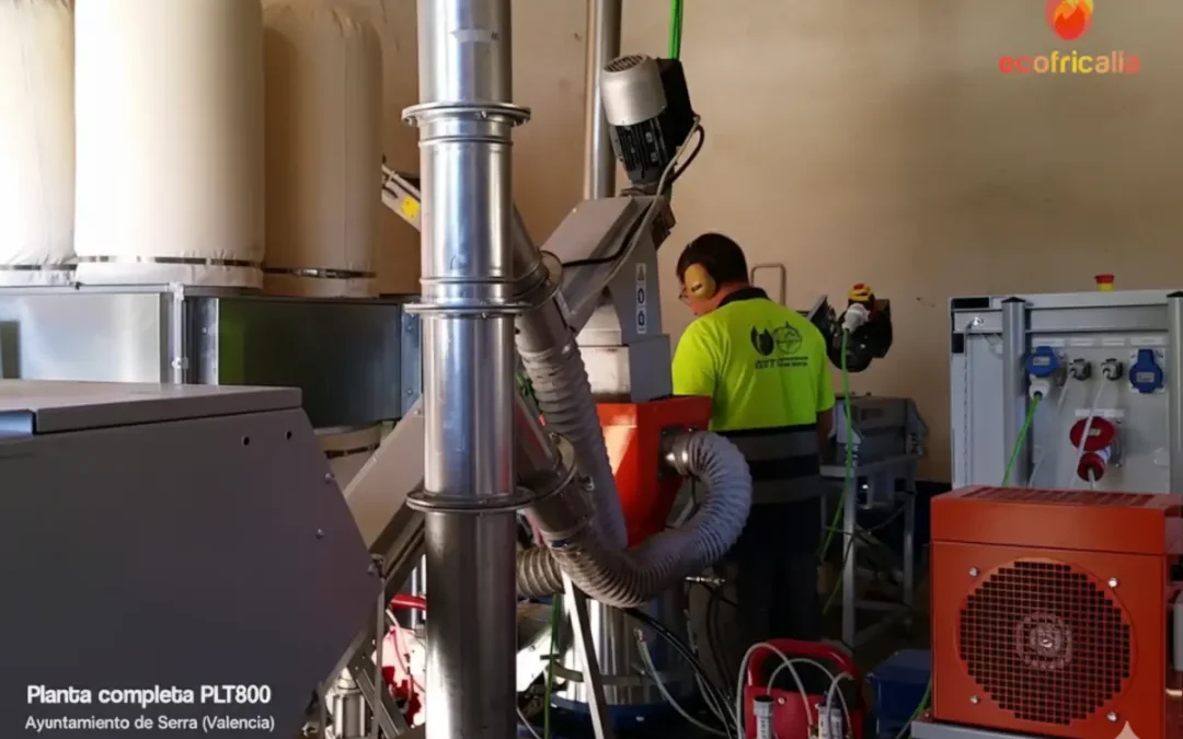 Planta de Peletizado Ayto Serra