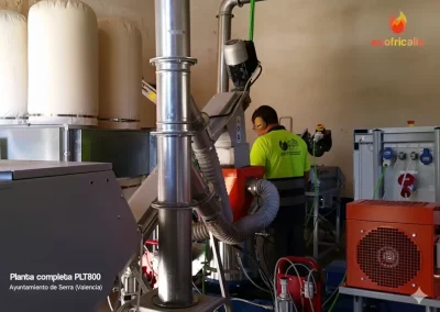 Planta de Peletizado Ayto Serra