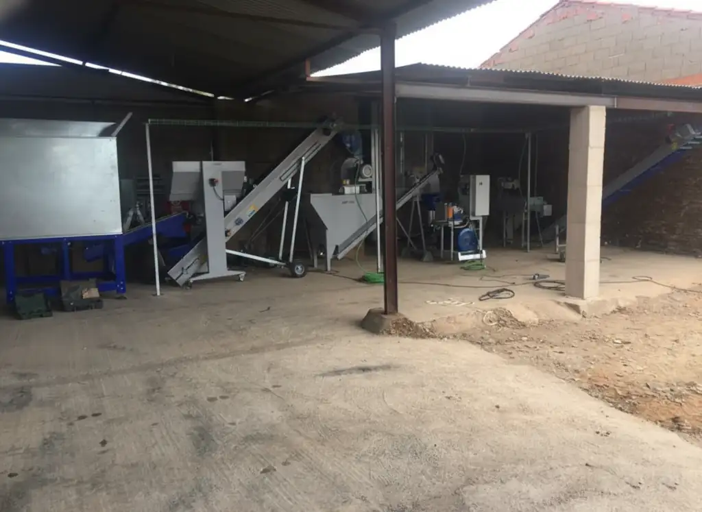 Detalle peletizadora PLT800 de 300–400 kg/h - plano completo