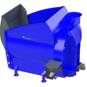 Trituradora de paja TRP22 Smartwood vista frontal para biomasa.